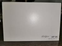 Плинтус напольный МДФ Cosca под покраску белый AP06  83x16 фото