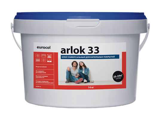 Клей универсальный для напольных покрытий Arlok 33 (4 кг) фото