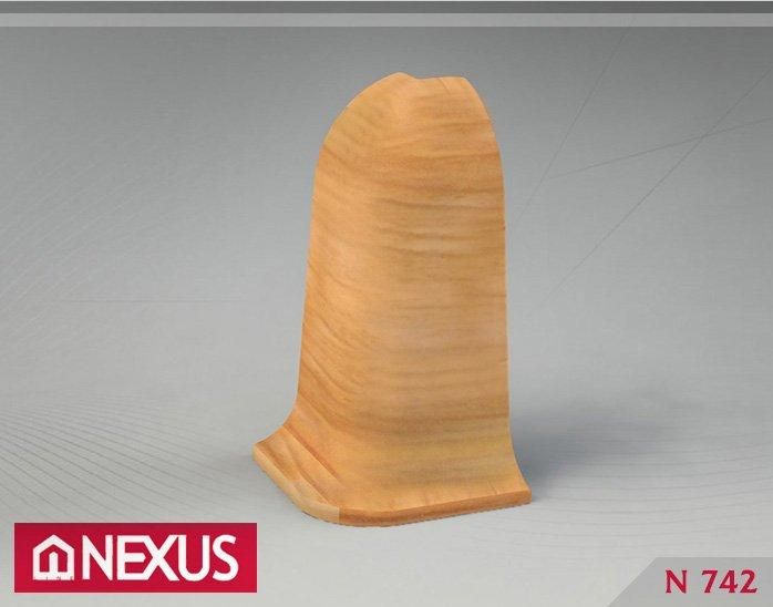 купить Фурнитура для плинтуса Nexus (58 мм) Угол наружный цена