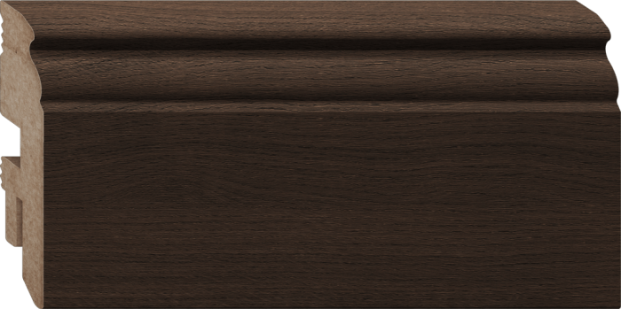 Плинтус напольный Е МДФ Classic Brown Oak фото