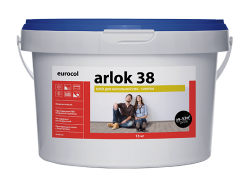 Клей для ПВХ-плитки Arlok 38 (3,5 кг) фото в интерьере