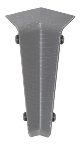 Фурнитура для плинтуса Winart Tera (72 мм) Угол внутренний фото в интерьере