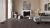 Ламинат Quick-Step Perspective Доска Дуба Серого Старинного (UF1388) фото в интерьере