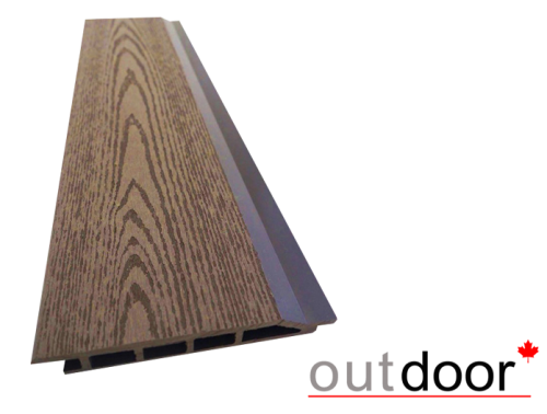 купить Фасадная доска с текстурой дерева из ДПК Outdoor 166x20x4000 мм коричневая (DPK-1203) цена
