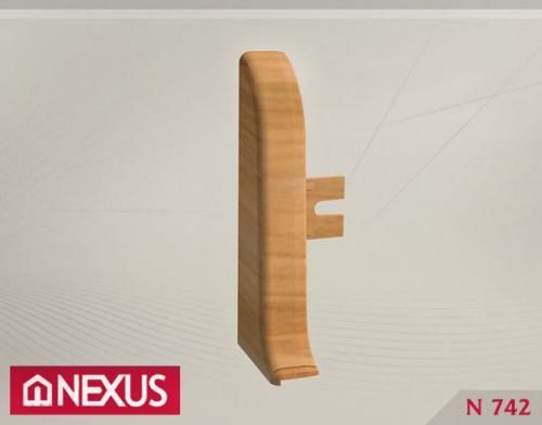 картинка купить Фурнитура для плинтуса Nexus (58 мм) Заглушка цена