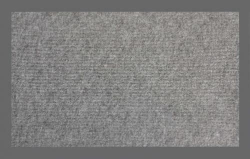 Коврик на иглопробивной основе ПВХ Венера серый (60х90 см) фото в интерьере