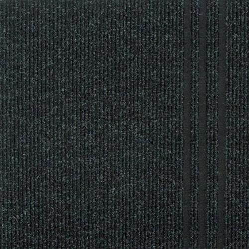 Ковровое покрытие (ковролин) Sintelon Staze Urb 766 Черный фото в интерьере