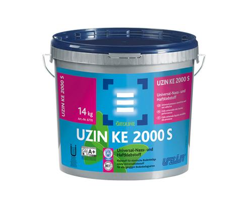 Клей универсальный для гибких напольных покрытий Uzin KE 2000 S (14 кг) фото в интерьере