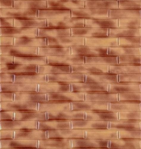 Стеновая самоклеящаяся ПВХ панель листовая Lako Decor LKD-07-05-07 (Коричнево-белый мрамор) фото в интерьере
