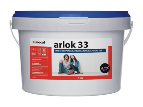 Клей универсальный для напольных покрытий Arlok 33 (4 кг) фото в интерьере