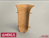 купить Фурнитура для плинтуса Nexus (58 мм) Угол внутренний цена