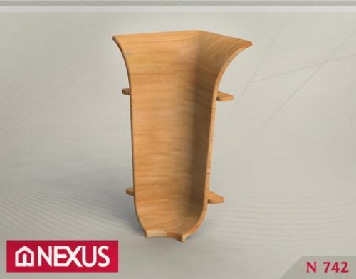 картинка купить Фурнитура для плинтуса Nexus (58 мм) Угол внутренний цена