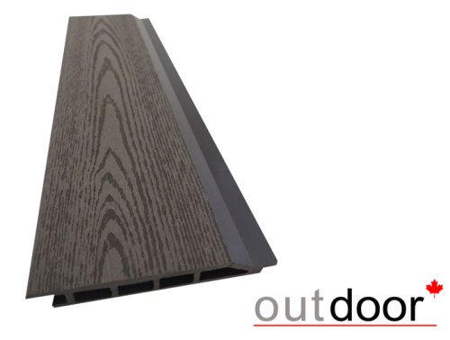 купить Фасадная доска с текстурой дерева из ДПК Outdoor 166x20x4000 мм темно-коричневая (DPK-1204) цена