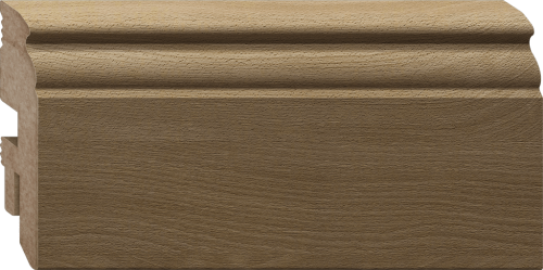 Плинтус напольный Е МДФ Classic Real Oak фото в интерьере