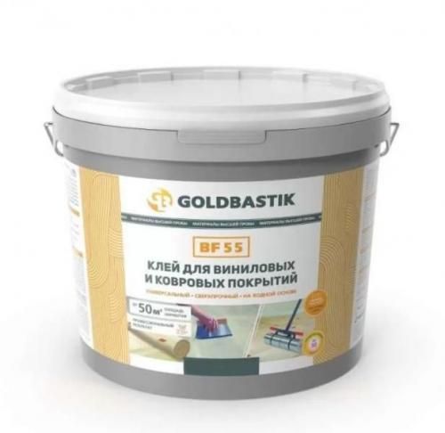 Клей напольный универсальный Goldbastik BF 55 (7 кг) фото в интерьере