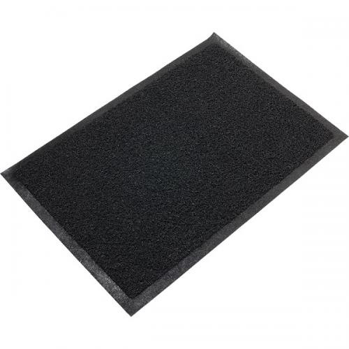 Пористый придверный коврик Vortex (22174) чёрный, 40x60 см фото в интерьере