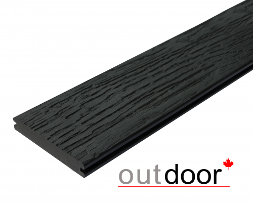 купить Террасная доска полнотелая из ДПК Outdoor 3D Storm/Old Wood черная (DPK-3100) цена