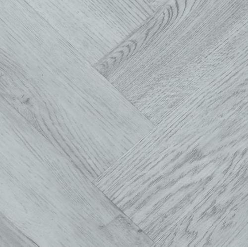 Виниловый пол SPC CM Floor Parkett (5,5 мм) Дуб Серый 01 фото в интерьере