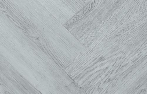 Виниловый пол SPC CM Floor Parkett (5,5 мм) Дуб Серый 01 фото в интерьере