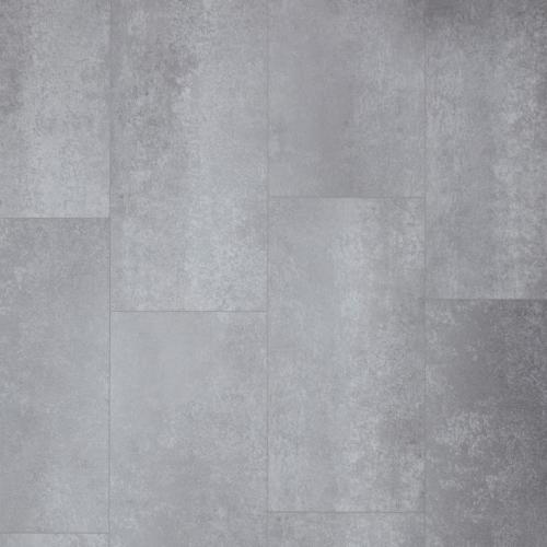 Виниловый пол SPC Bonkeel Tile Concrete фото в интерьере